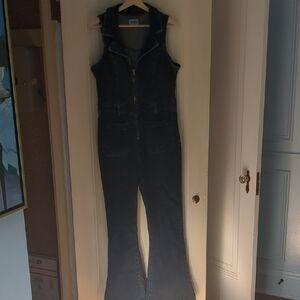 Show Me Your MuMu Jacksonville Denim Jumpsuit